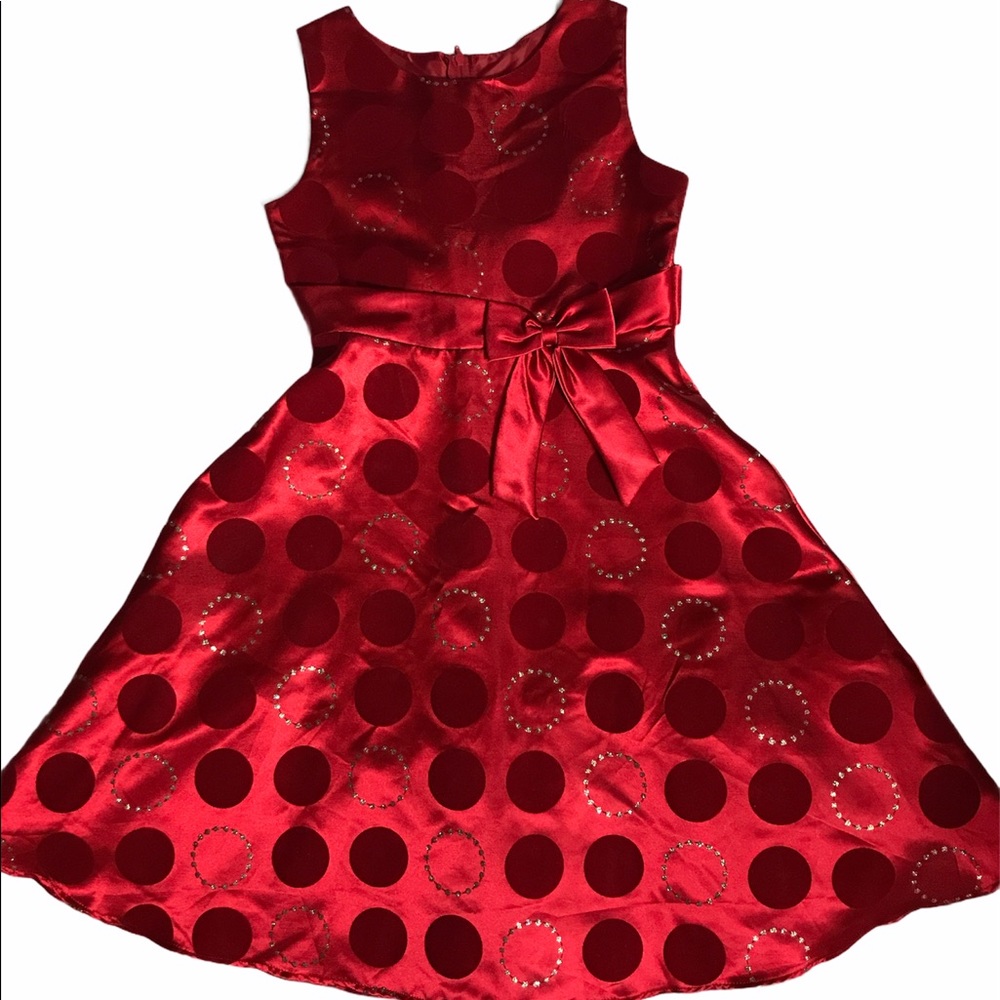 Rare Edition Girls Red formal Dress size 10